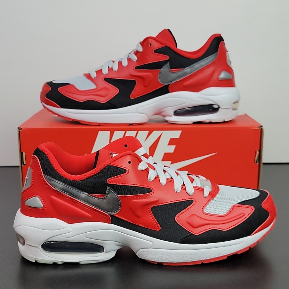 New Nike Air Max2 Light University Red Men's Shoes
